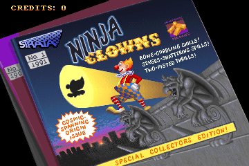 Ninja Clowns (08+27+91) Title Screen